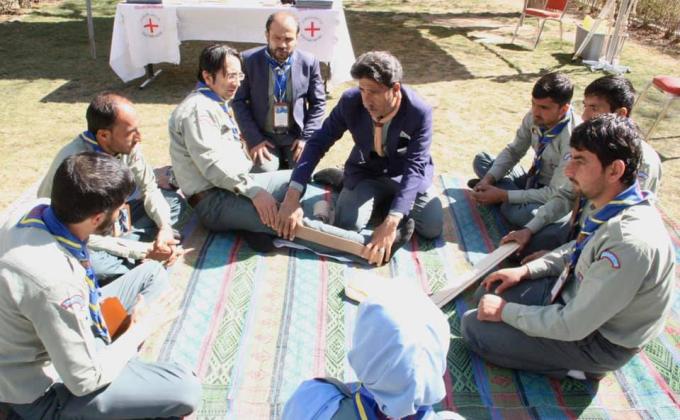 2nd Refresher Course for UNIT LEADERS (SCOUT SECTION) in AFGHANISTAN
