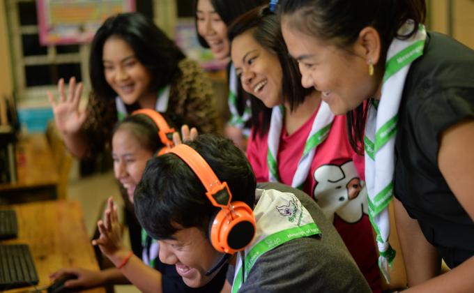 ใช้โปรแกรมสนทนาเข้าค่ายลูกเสือทั่วประเทศเ