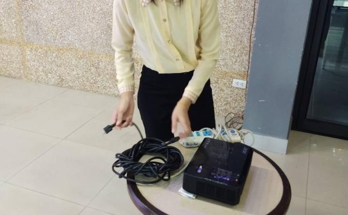 กิจกรรมนำเสนอโครงการนักเรียน