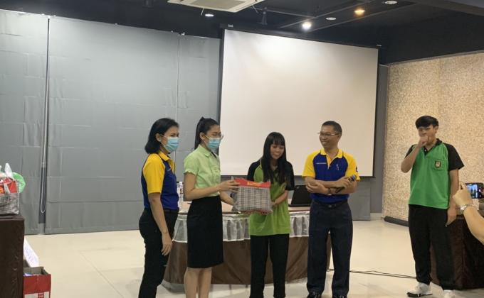 เข้าร่วมประชุมให้ความรู้เกี่ยวกับประกันสังคม