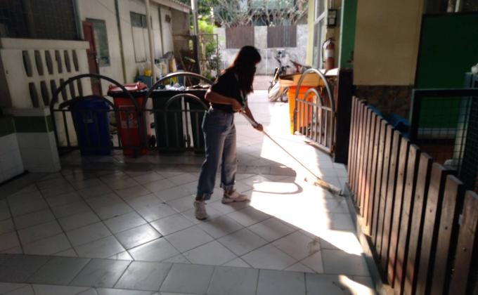 ทำความสะอาด