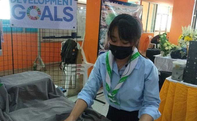 จัดบูทประเมินนักเรียนพระราชทาน