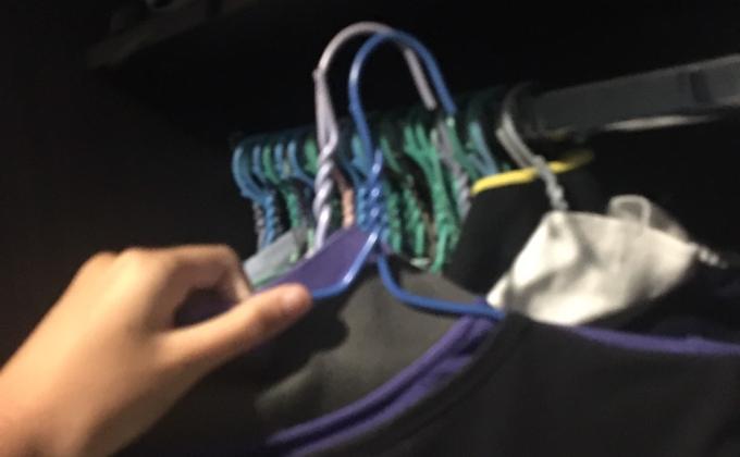 เก็บผ้าเข้าตู้