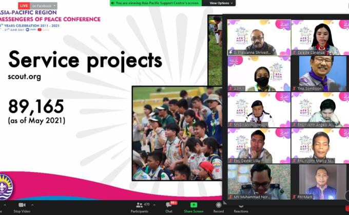 อบรมลูกเสือ