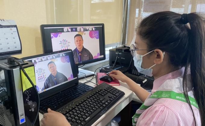 การประชุมฉลองครบรอบ 10 ปี ของกิจกรรม Messengers of peace ภาคพื้นเอเชีย แปซิฟิก แบบออนไลน์