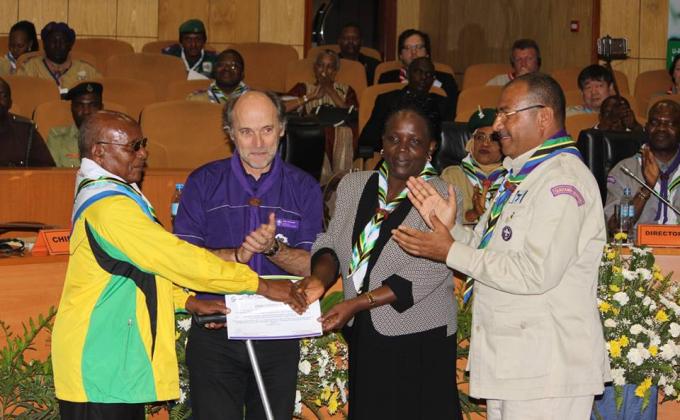 NEVER GIVE UP  | JOHN STEPHEN AKHWARI's STORY | THE AFRICA SCOUT REGION CELEBRATES THE HERO