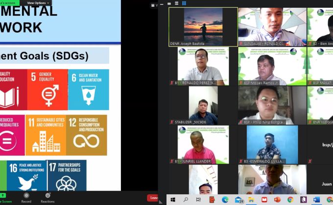 SANGALAB Circle 10 pledge and promotes Scouts, Tayo ang Kalikasan