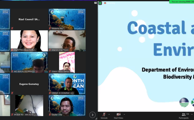 SANGALAB Circle 10 engaged Month of the Ocean Webinar 