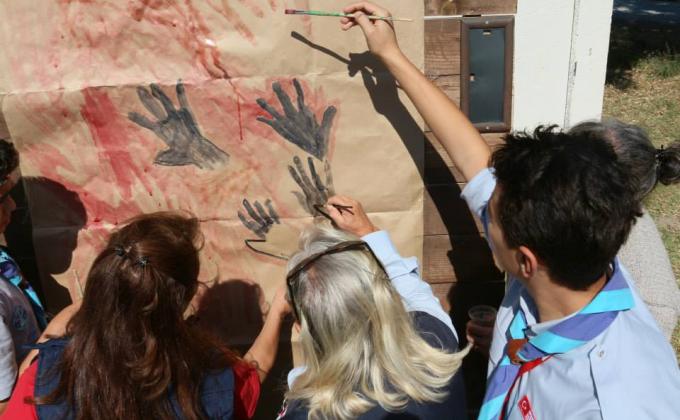 "Cave painting" challenge