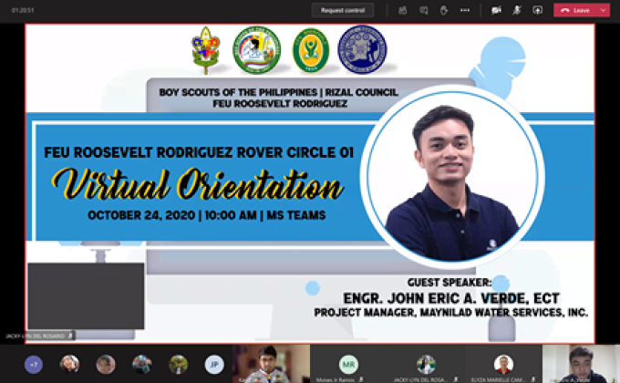 First Virtual Orientation ( BRAVO UNO )
