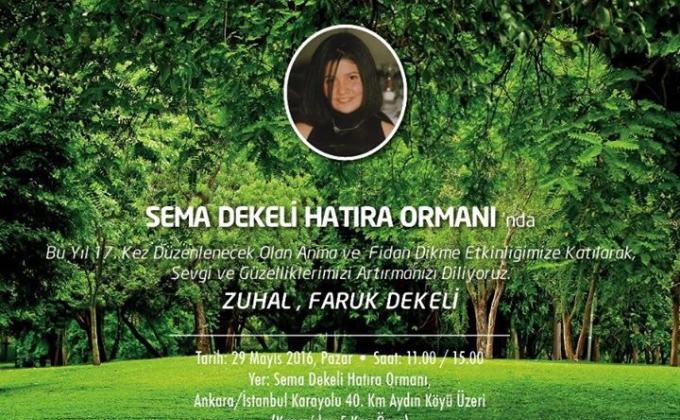 ENVİRONMENTAL ACTIVITIES ON A REMEMBERENCE TREE PLANTING DAY 29 MAY 2016