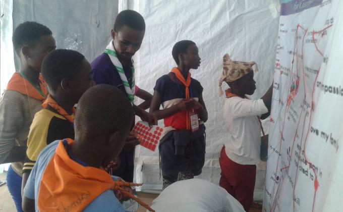 #ACTIVE GLOBAL CITIZENSHIP #BETTER WORLD TENT 7th ASJ