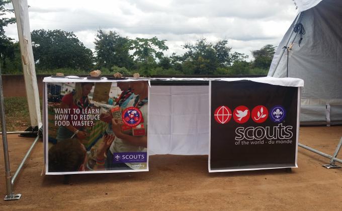 THE SCOUTS OF WORLD AWARD STAND TO 7TH AFRICAN SCOUT JAMBOREE 2016 - YAMOUSSOUKRO/ IVORY COAST