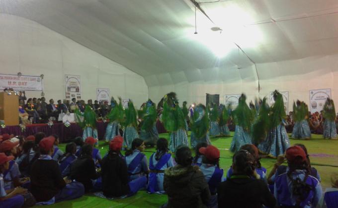 Peacock Dance in 17th National Jamboree