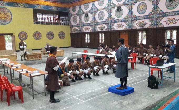 Investiture Ceremony for Rover Scouts of JNEC