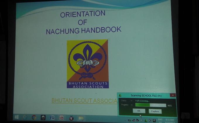 Orientation on nachung handbook