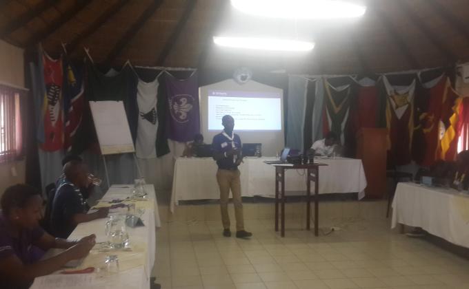 Dialogue training at 13th Southern Zone youth forum 