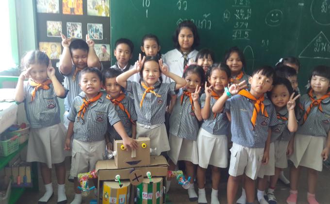 Reused and Recycled. 