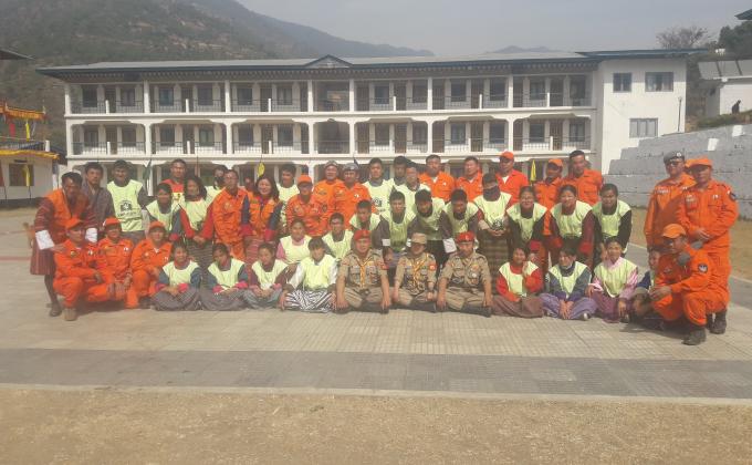 volunteers contribution during annual kilaya drupchen at Rangjung woesel choling monastry 