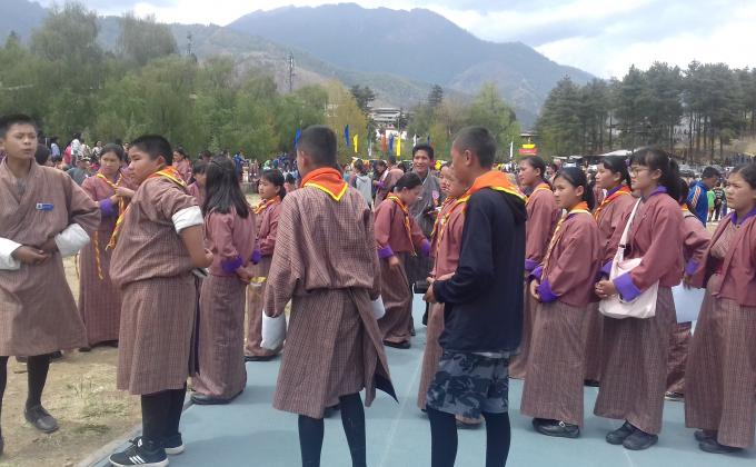 Mass cleaning program by scouts 