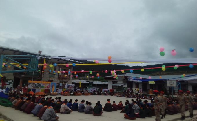 Regional camp at Ura, Bumtang, 