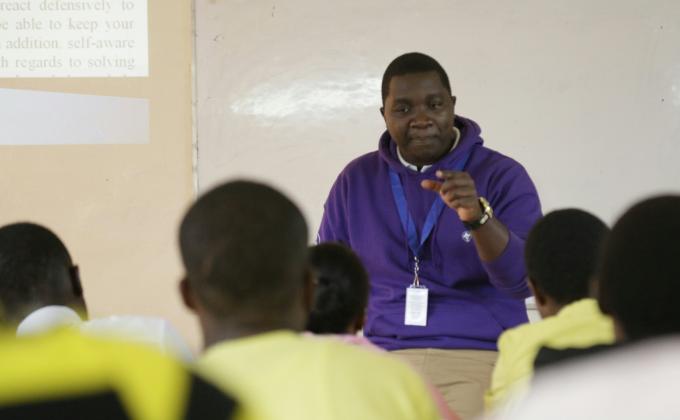 Scouts get trained in Peer Counseling Skills 