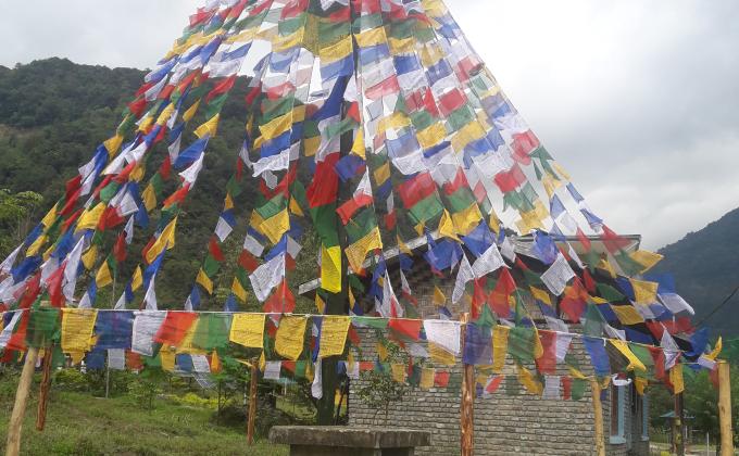 Spiritual Prayer Flag