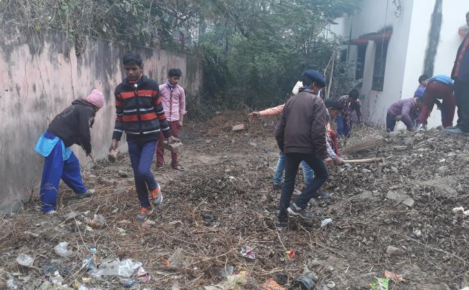 स्वच्छता के लिए अलख