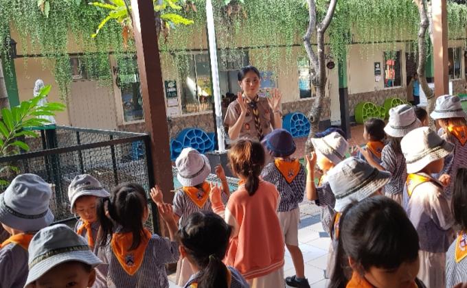 ฝึกระเบียบแถว