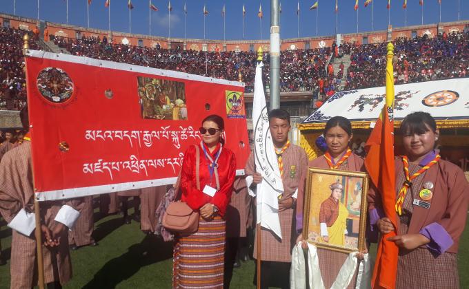 Observing Scouts Day in Bhutan