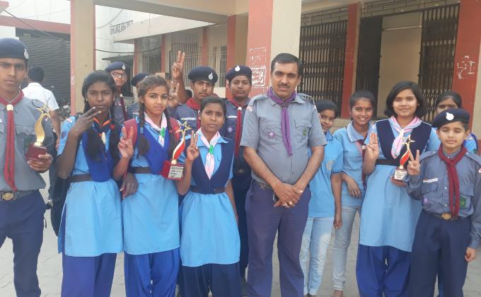 राष्ट्रपिता महात्मा गांधी जी के 150वीं वर्षगांठ के मौके पर हुआ प्रतियोगिता