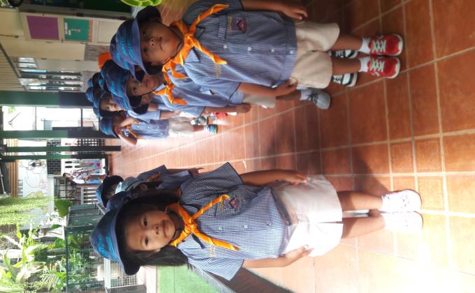 ฝึกระเบียบแถว