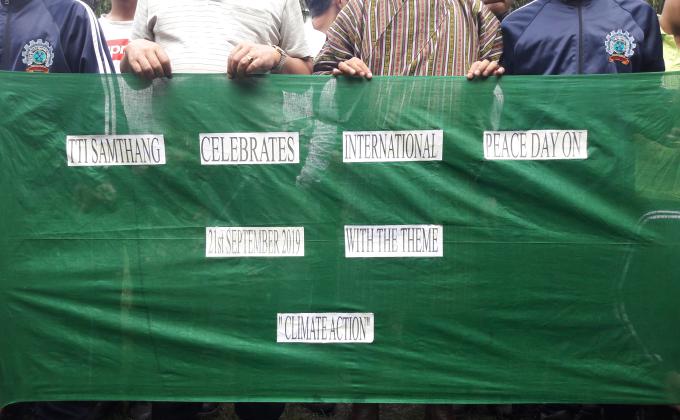 TTI SAMTHANG observed International Peace Day 