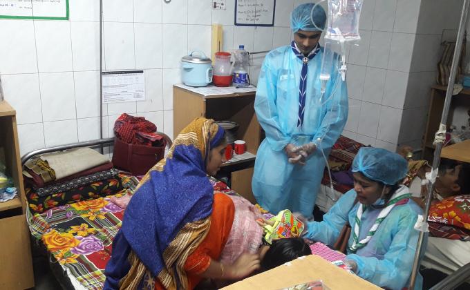 Celebrated #InternationalPeaceDay with child cancer patients