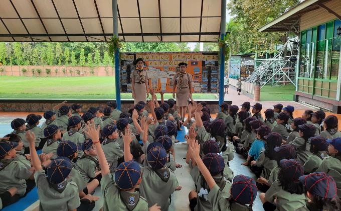 การฝึกอบรมลูกเสือ เนตรนารี 