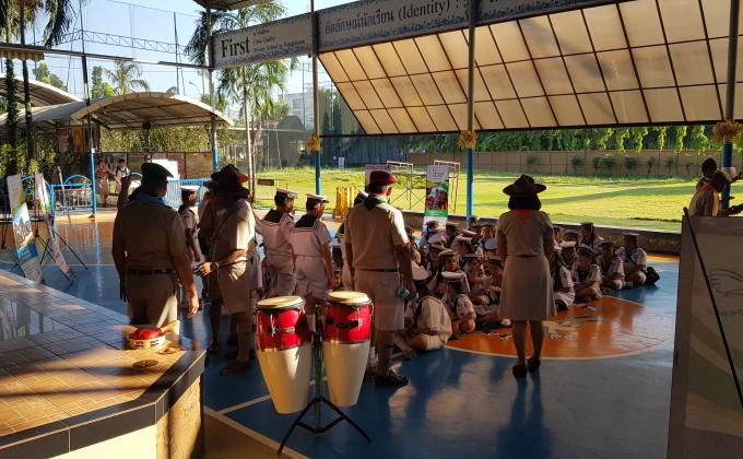 การทักทายในแบบลูกเสือ