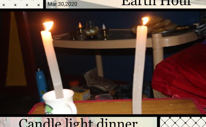 Earth hour through sankalp
