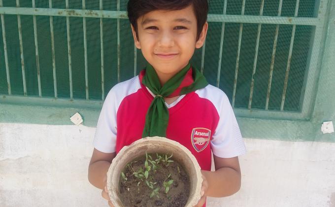 Aayan is a friend of environment