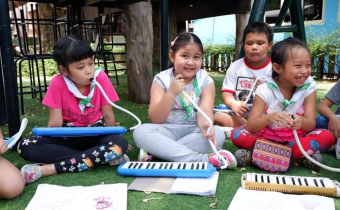 ตัวแทนลูกเสือโรงเรียนจันทศิริวิทยา