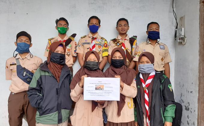 DKR Kwarran Cikajang Galang Dana Bantuan Untuk Korban Kebakaran