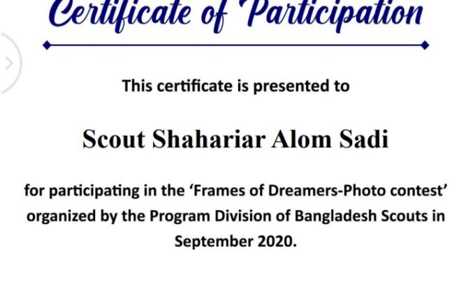 Frames of Dreamers photo Contest 2020