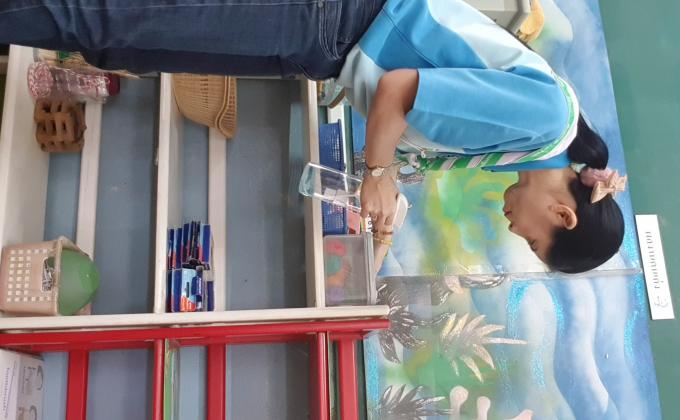 ทำความสะอาดห้องเรียนด้วยแอลกอฮอล์