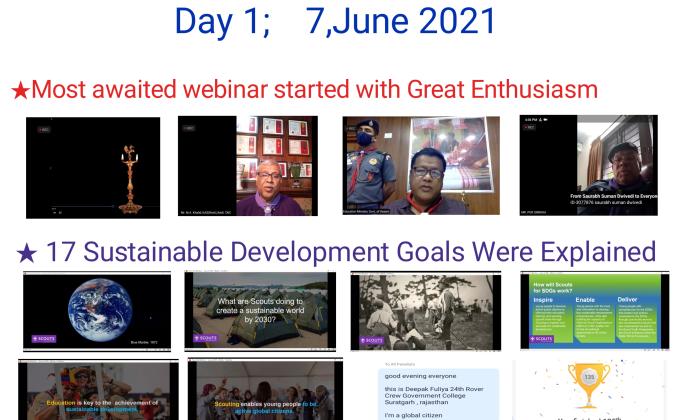 'I'm a global citizen webinar' Day 1