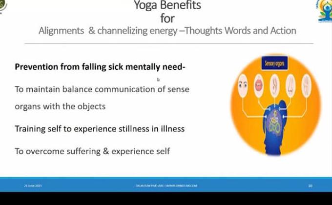 7th INTERNATIONAL DAY OF YOGA (YOGA  For Health)