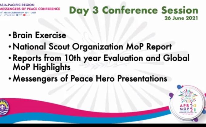 MESSENGERS OF PEACE HERO PRESENTATION- DAY 4 APR MOP CONFERENCE