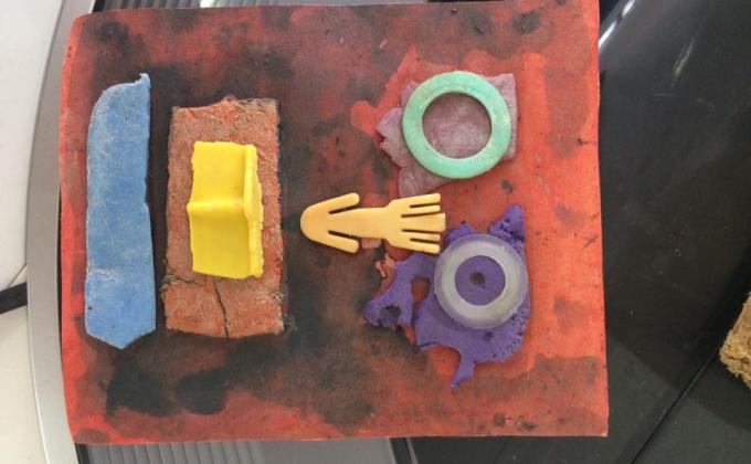 2017 Ocean Messengers - Reuse the beach trash 海洋使者計畫之海灘廢棄物卡片