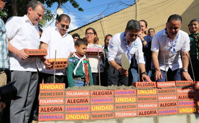 Scouts de Honduras, por la Paz de San Pedro Sula 