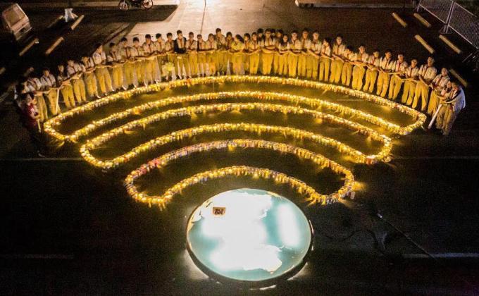 ESOP Bacolod City Chapter and BSP Bacolod City Council joins Earth Hour 2018.