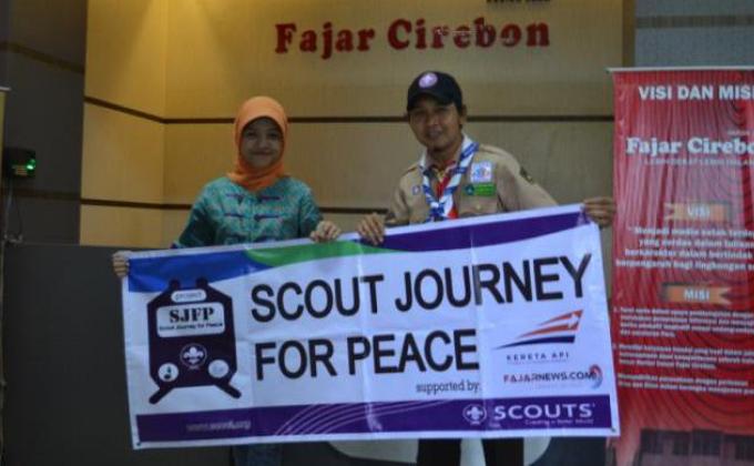 Harmony between Messengers of Peace in cooperation with Fajar Cirebon Daily News