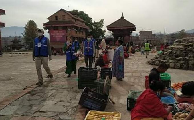 Scout Leaders are active on Volunteering in Bhaktapur